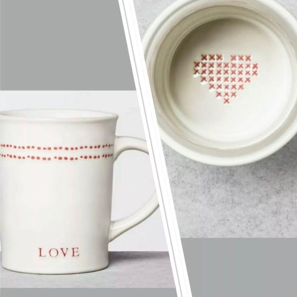 2-Hearth & Hand Love Coffee cup/Mug this listing is for‎ two mugs